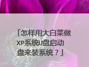 大白菜装机xp系统教程（简单易行的安装方法，轻松搭建xp系统）