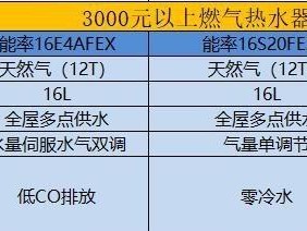 如何选择适合的燃气热水器（全面考虑需求与性能，确保舒适热水体验）